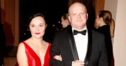 Fotografie Davida Novotného s manželkou