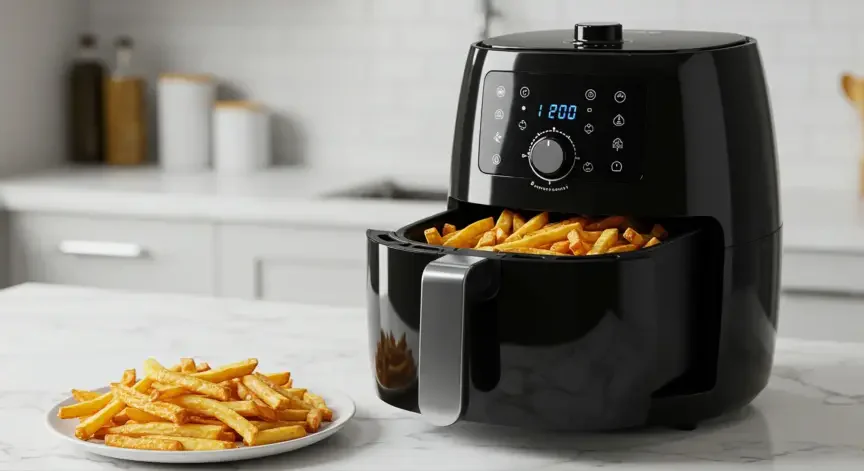 Zdravá varianta smažení v horkovzdušné fritéze