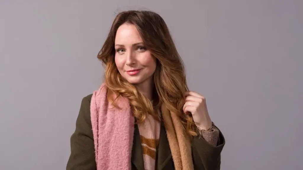 Veronika Arichteva při portrétním focení