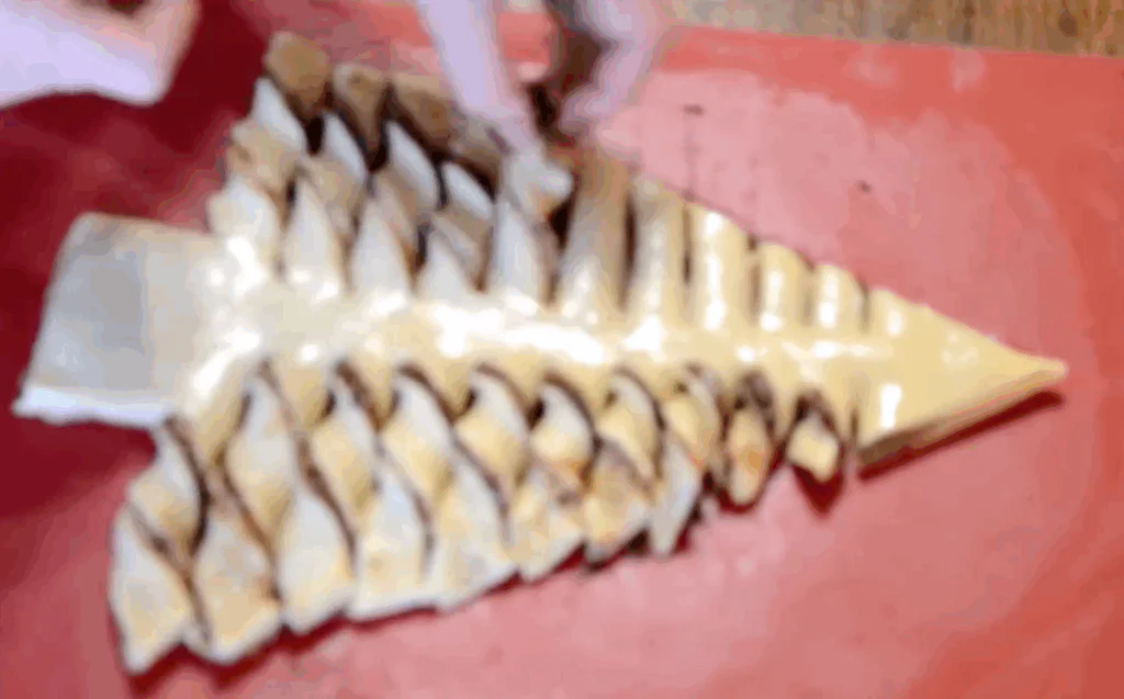 Obrázek k receptu na pečený vánoční stromeček