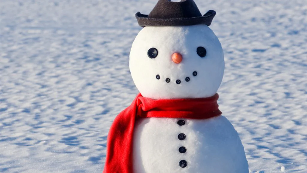Roztomilý sněhulák