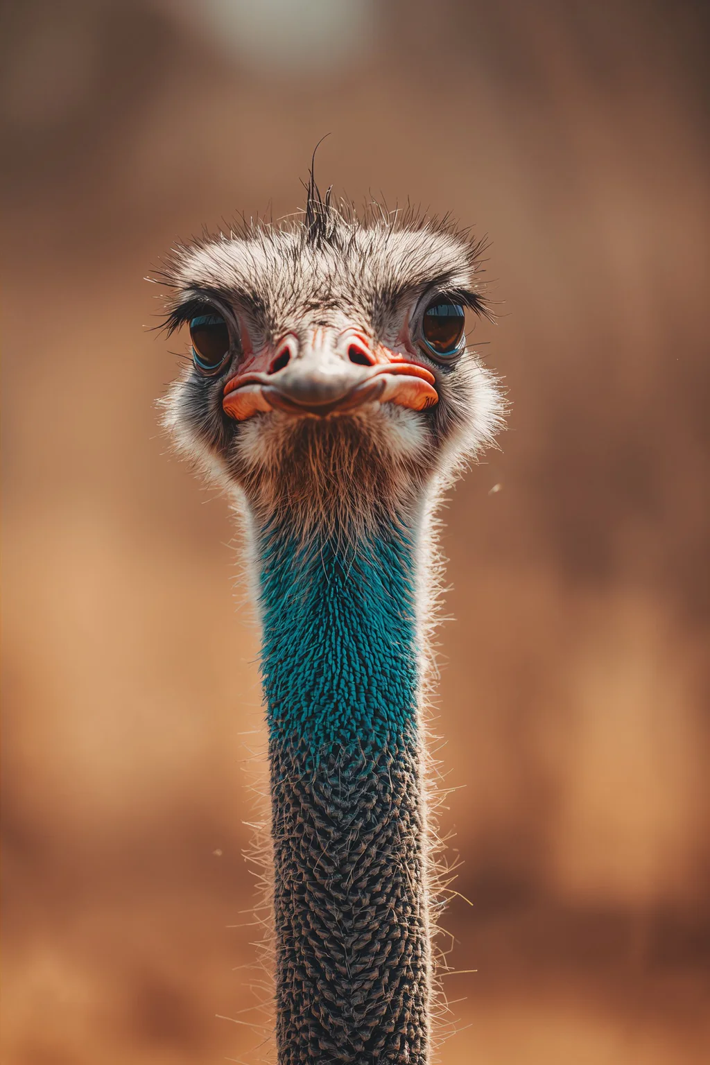 lucid-origin_A_stunning_and_vibrant_cinematic_photo_of_Close-up_portrait_of_a_Somali_ostrich_-0