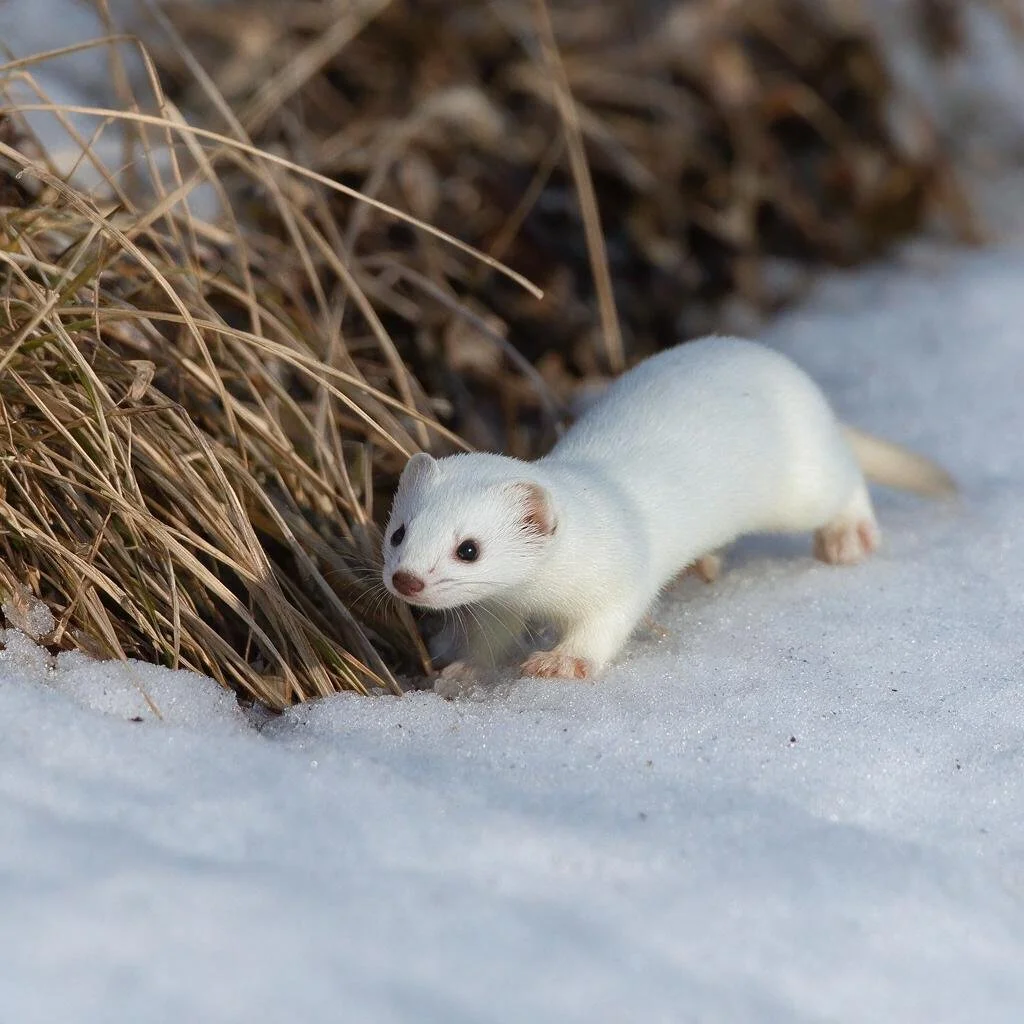 seedream-5.0-pro_A_highly_photorealistic_least_weasel_in_a_cold_northern_winter_habitat_pale_almo-0