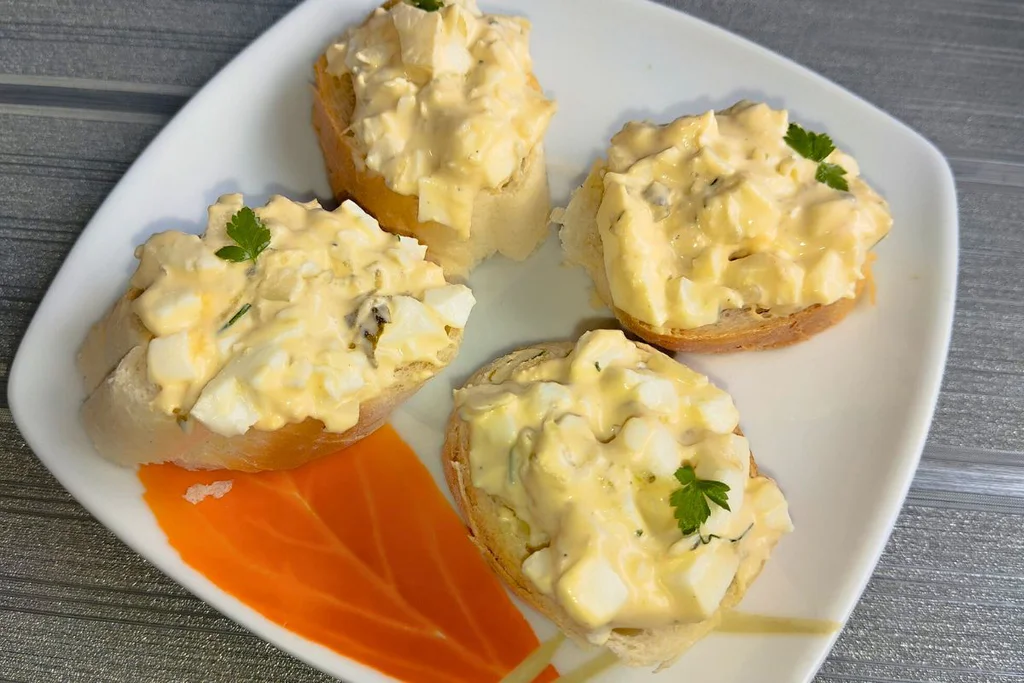 Obrázek receptu na vaječnou pomazánku