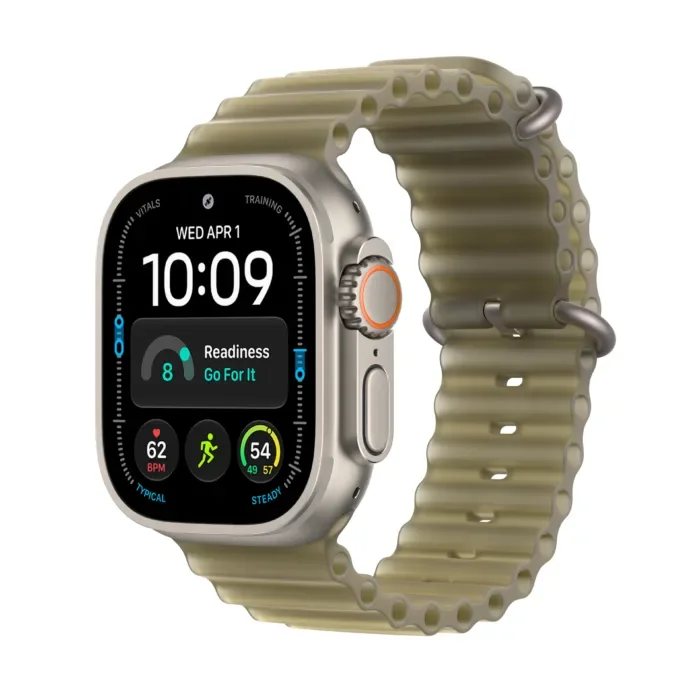 Apple Watch Ultra 4 Ocean Band translucent kelp 260909