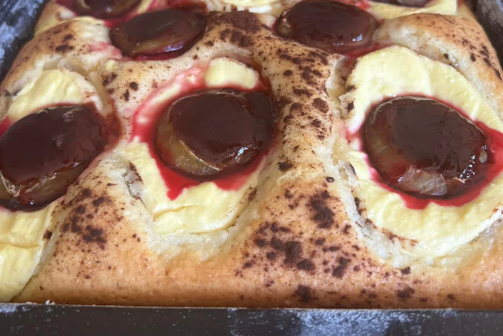 Obrázek k receptu na švestkový koláč