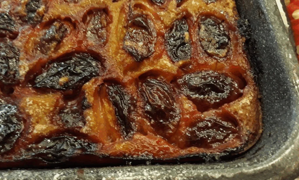 Obrázek k receptu na sladký bramborák se švestkami