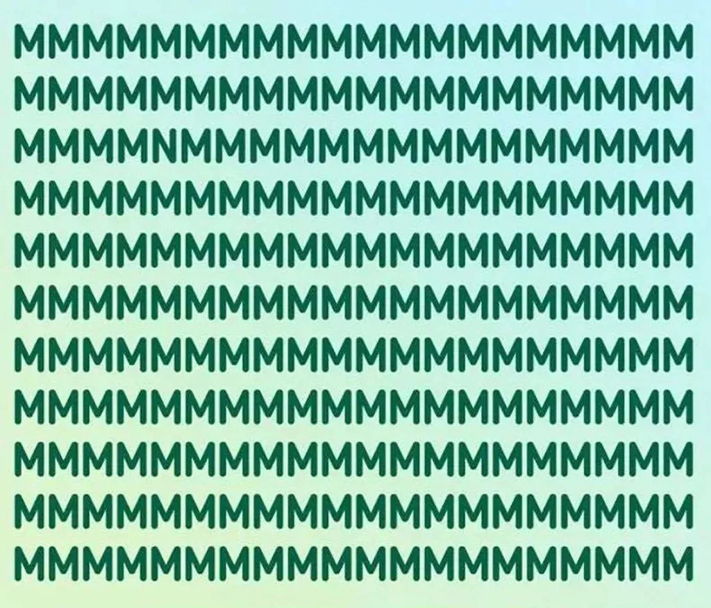 Kde se skrývá odlišné písmeno?