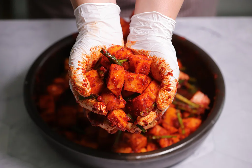 Kimchi polévka