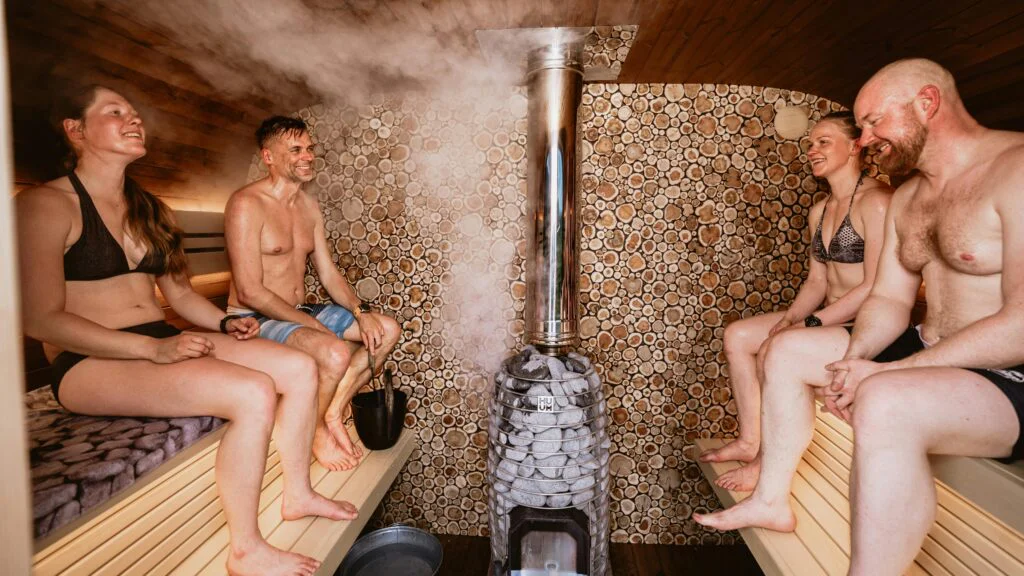 Sauna působí i jako přirozený odbourávač stresu