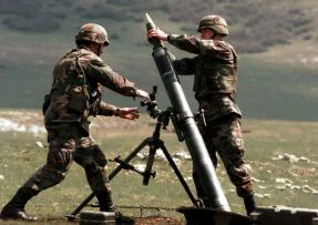 Střelba z minometu M120