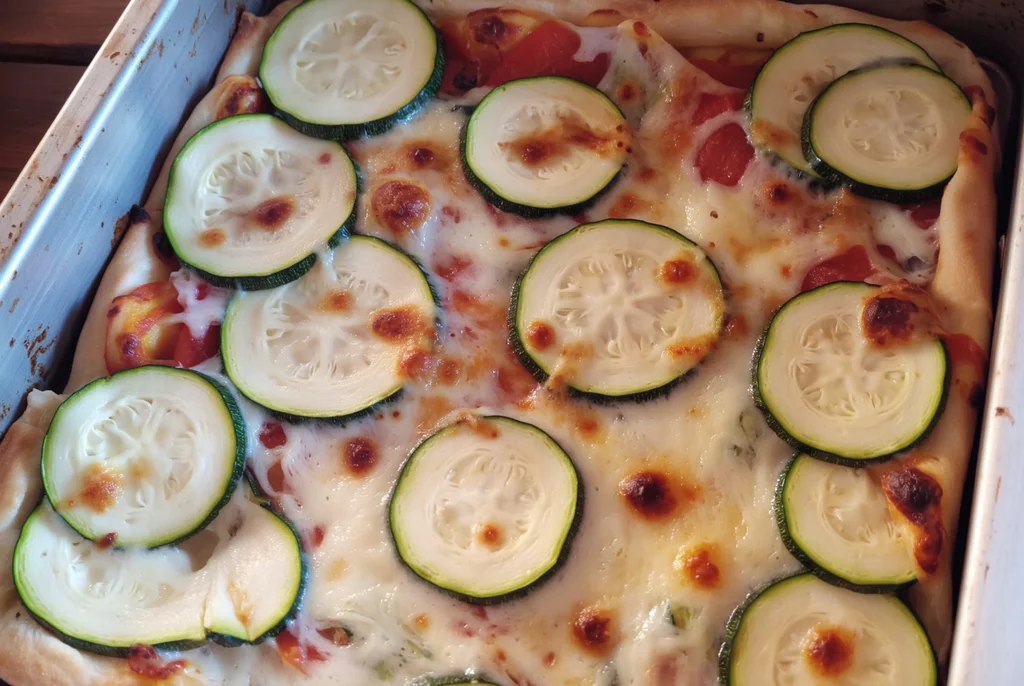 Obrázek k receptu na gratinovanou cuketu