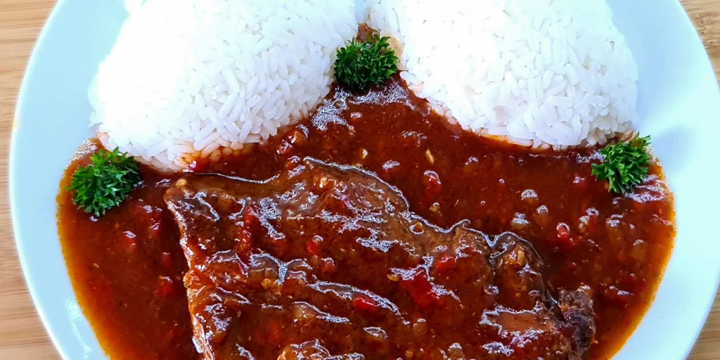 Obrázek receptu na Balkánskou krkovičku s rýží