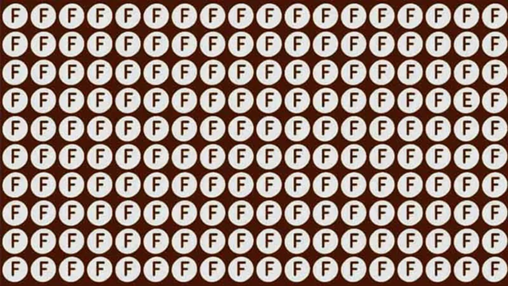 Test s písmeny F bez nápovědy