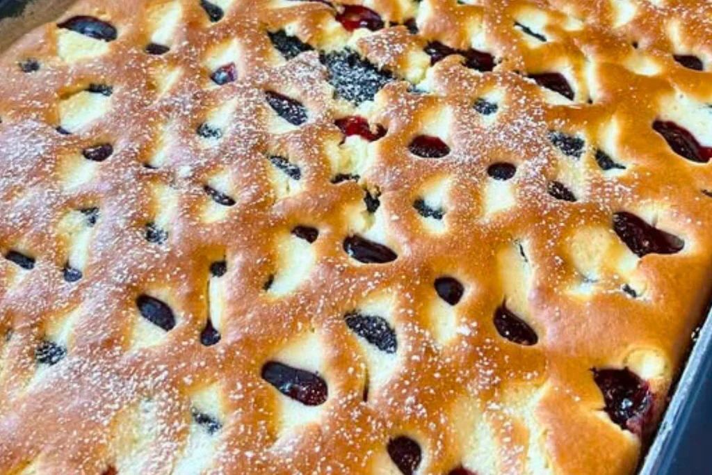 Obrázek k receptu frgálová buchta na plech