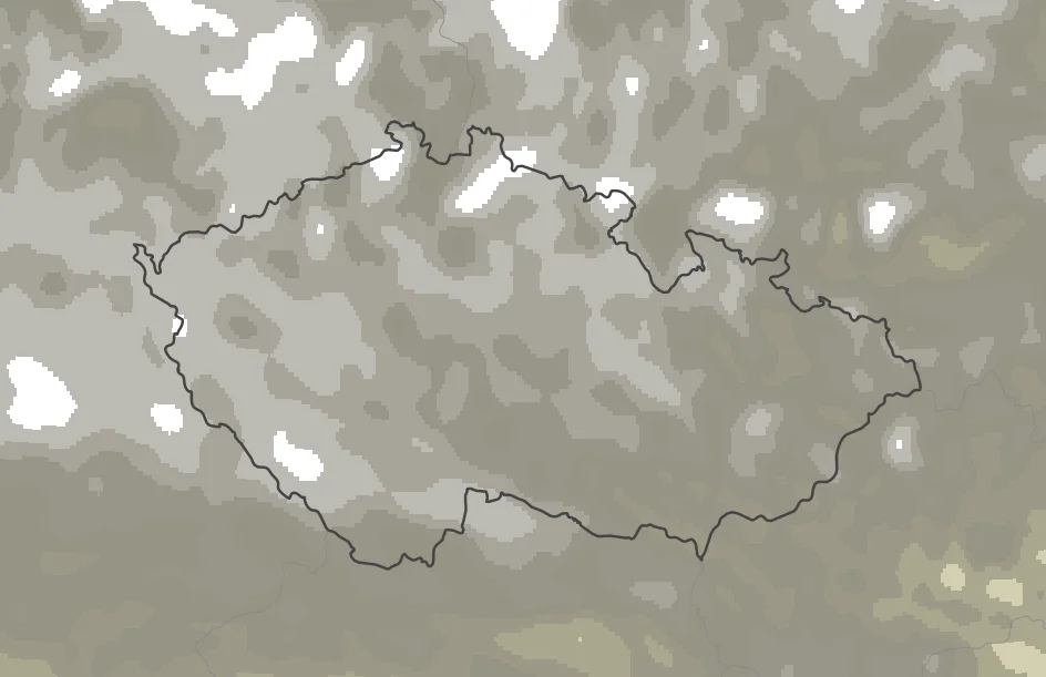 V úterý bude oblačnost poměrně proměnlivá