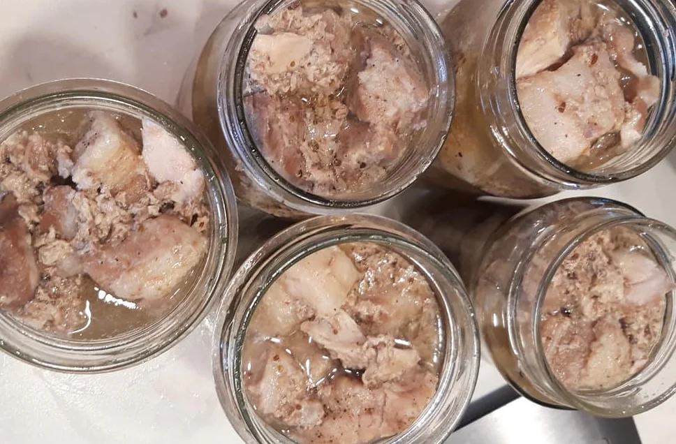 Obrázek k receptu na zavařené vepřové