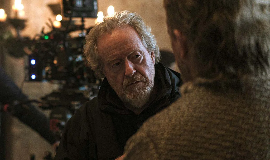 Ridley Scott v zákulisí druhého Gladiátora