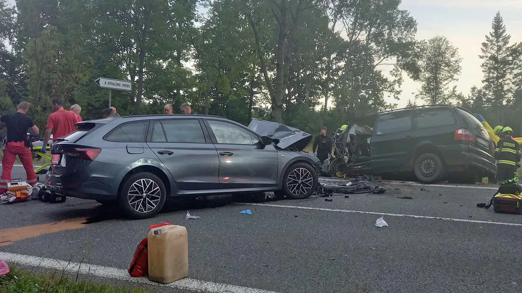 Tragická nehoda u Dvora Králové.