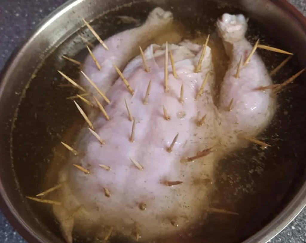 Obrízek k rceeptu na vláčné pečené kuře