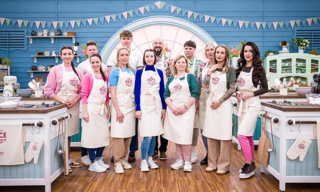 Soutěžící čtvrté řady Peče celá země. Foto: ČT/Mikuláš Křepelka