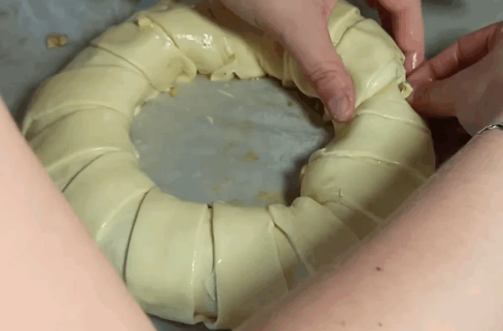 Obrázek k receptu na štrúdlový věnec