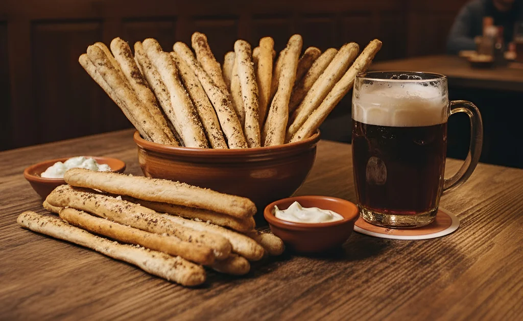 Obrázek receptu na Preclíkové či hospodské tyčinky, lidově nazývané tyčky