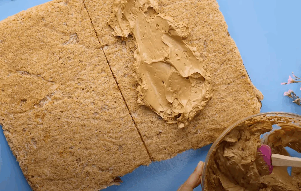 Obrázek k receptu na ořechovo-kávový dezert