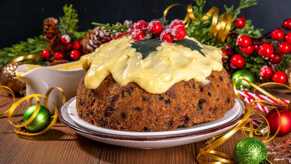 Vánoční pudink ve Velké Británii