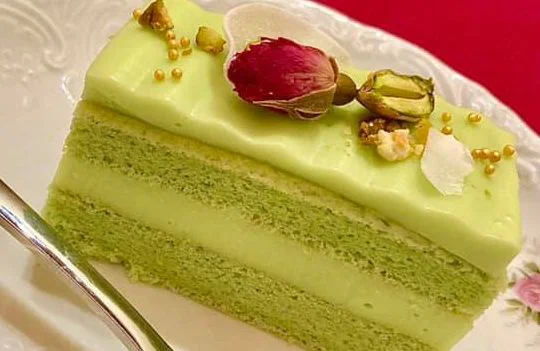 Obrázek receptu na Zelené řezy: Pistáciové potěšení