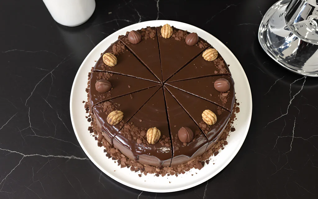 Obrázek k receptu na čokoládový dort