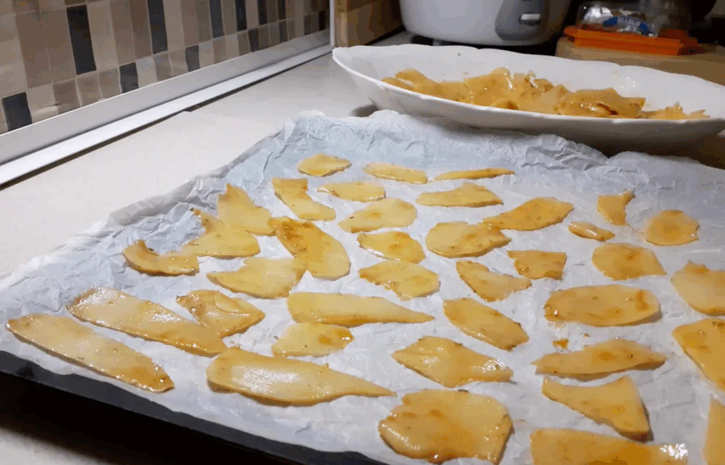 Obrázek k receptu na domácí brambůrky