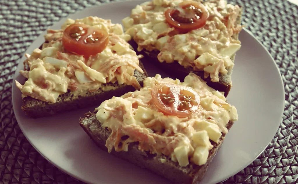 Obrázek k receptu na mrkvovovaječnou pomazánku