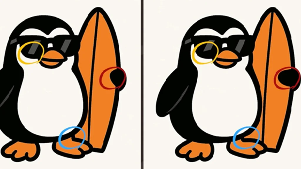 Tučňáčí test s nápovědou