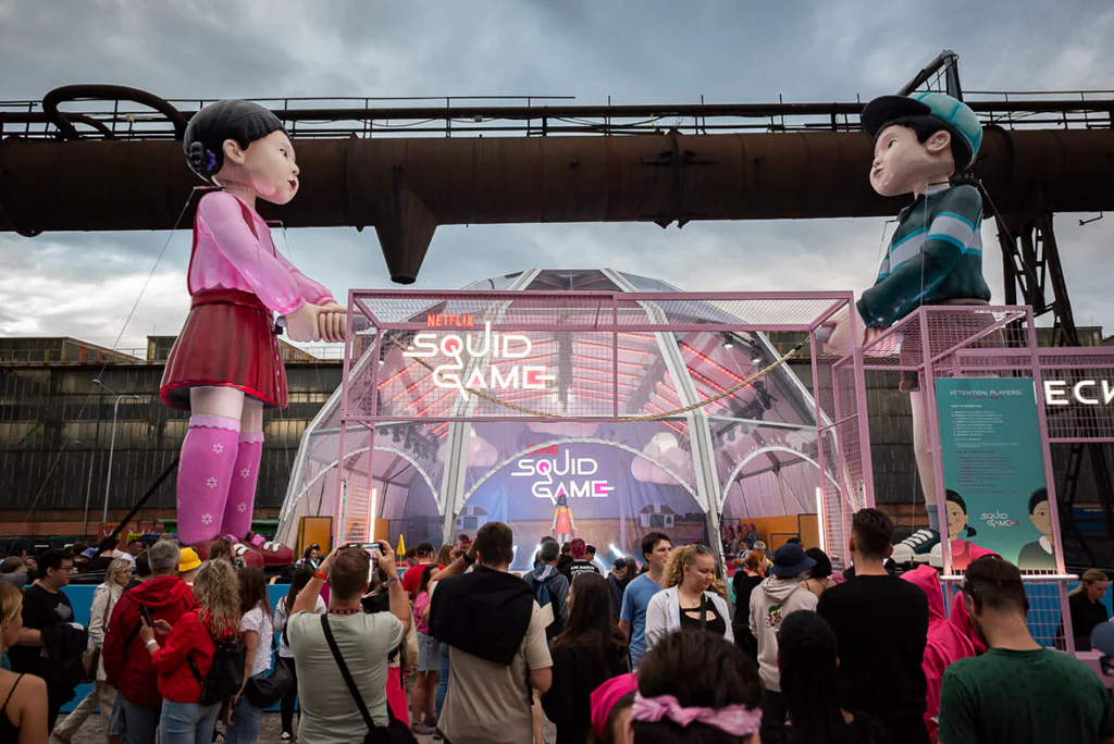 Squid Game Aréna Colours of Ostrava