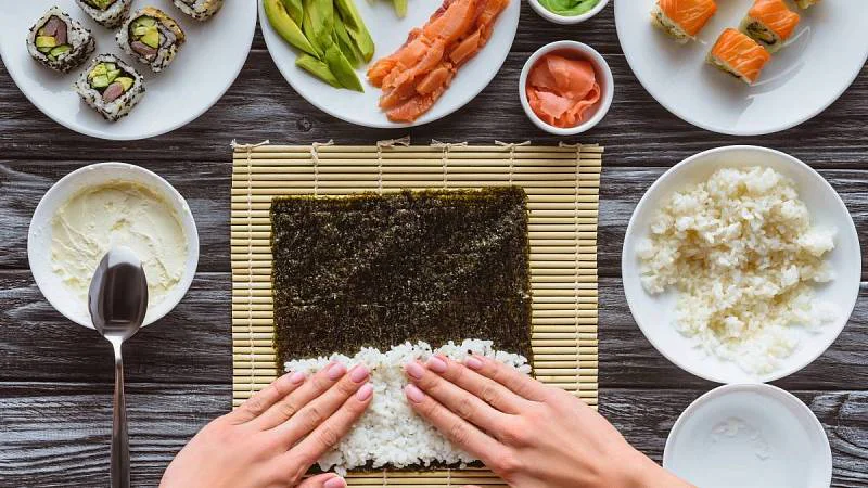 příprava sushi