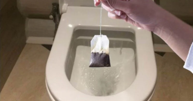 Čajové sáčky vhoďte do záchodu, bude se pak lesknout docela jako nový