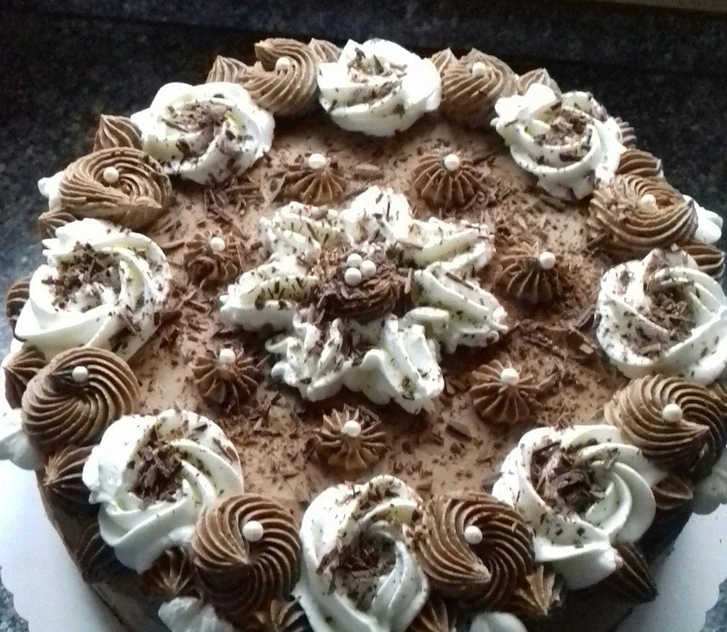 Obrázek k receptu na dort harlekýn