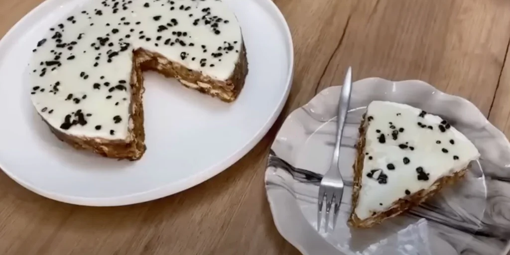 Obrázek receptu na Dezert jen tak z pár surovin a bez trouby, chytré mlsání