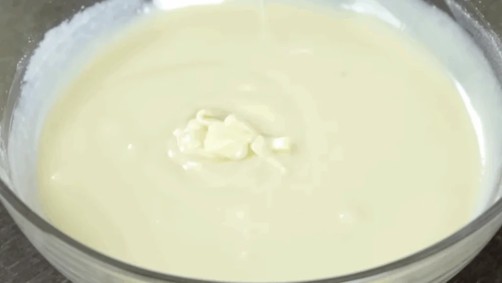 Připravíme směs podobnou pudinku.