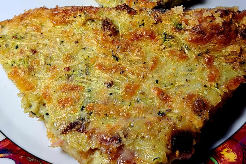 Dokonalý cuketový koláč s uzeným