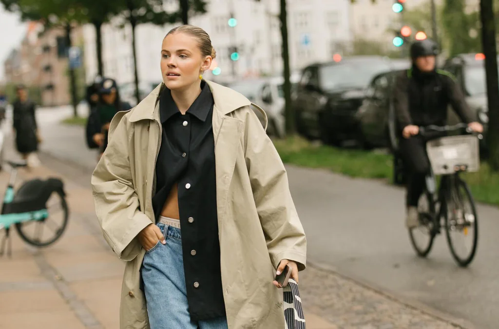 Žena v pánském outfitu