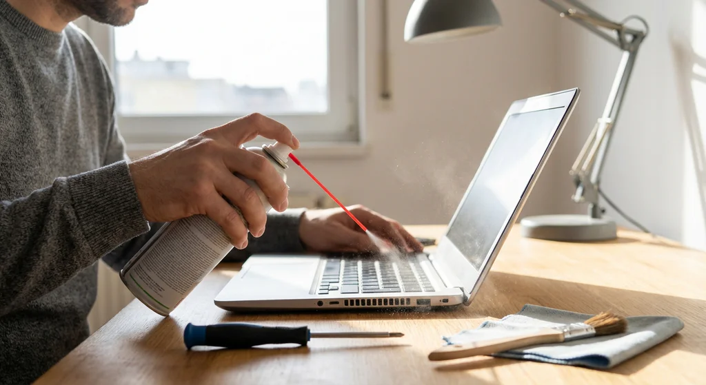 Proč se váš notebook přehřívá a hučí? Jednoduché vyčištění větrání zvládnete doma a prodloužíte život PC