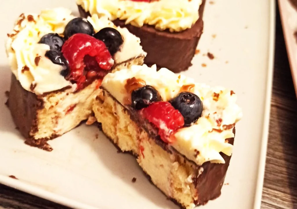 Zapomenutý dezert z cukráren ovocný terč nebo jezírko