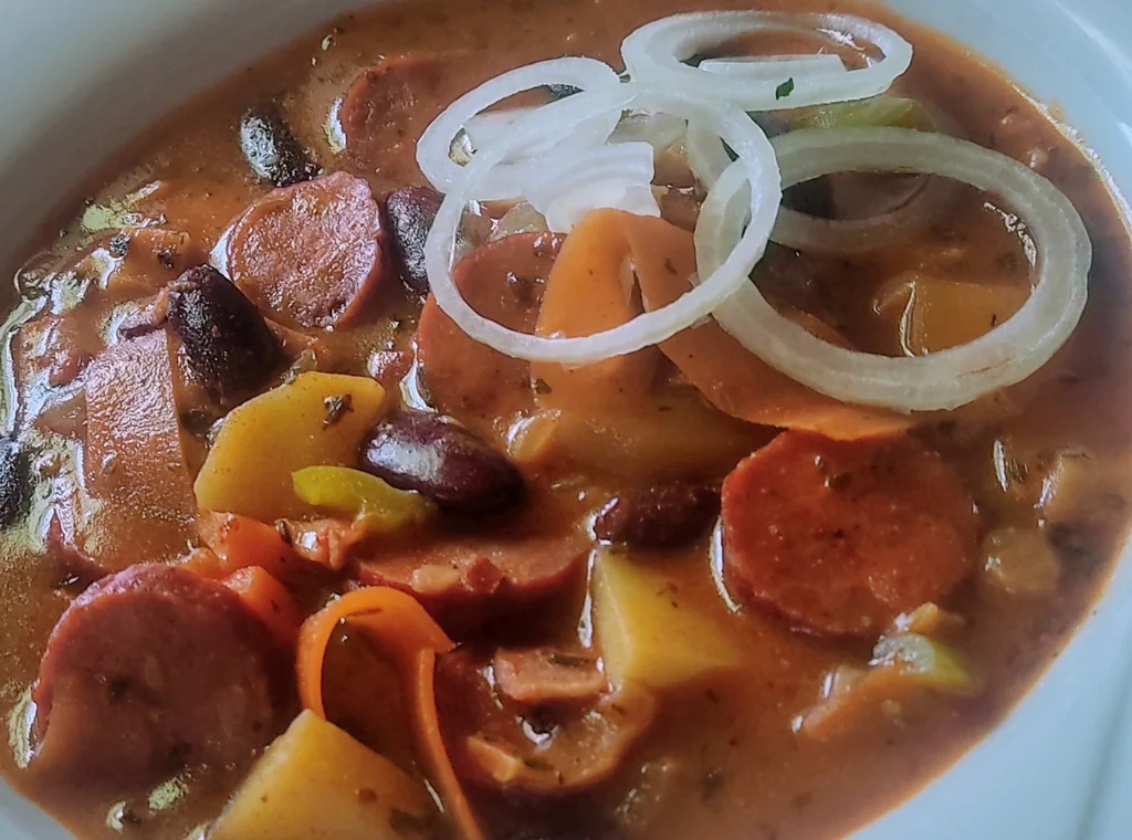 Obrázek k receptu na fazolový eintopf