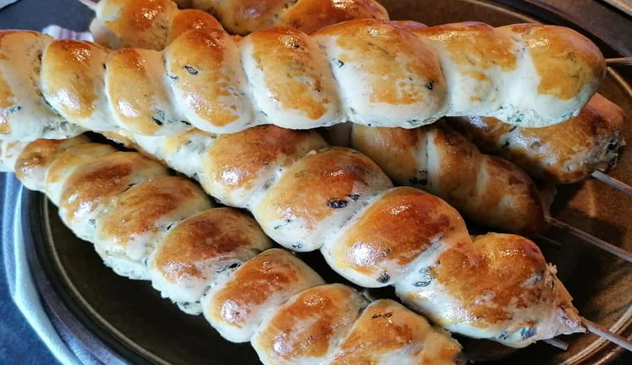 Obrázek k receptu na chleba na špejli