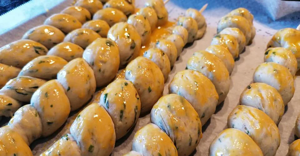 Obrázek k receptu na chleba na špejli