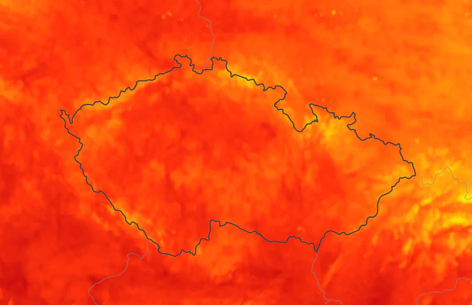 Denní maxima v pondělí budou přesahovat běžně 25 °C