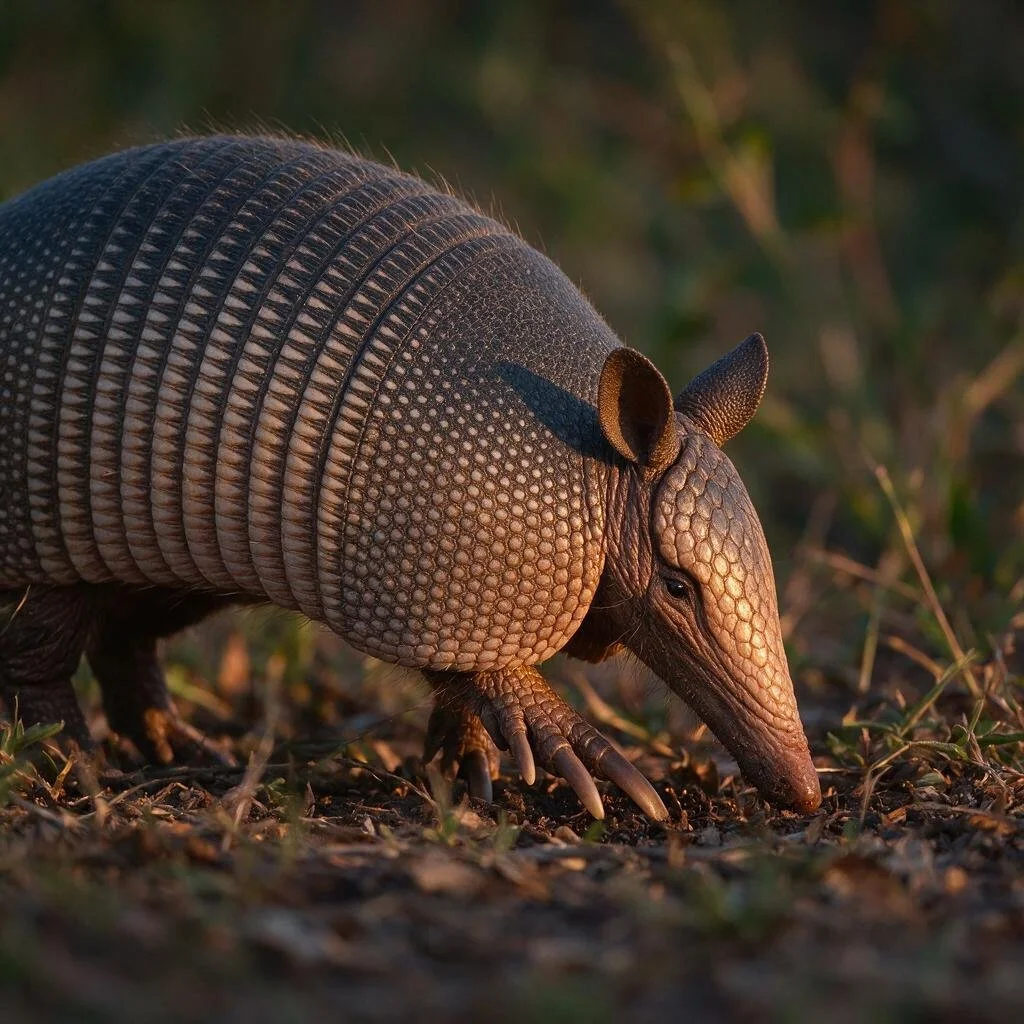 seedream-5.0-pro_A_photorealistic_nine-banded_armadillo_foraging_naturally_at_dusk_long_snout_clo-0