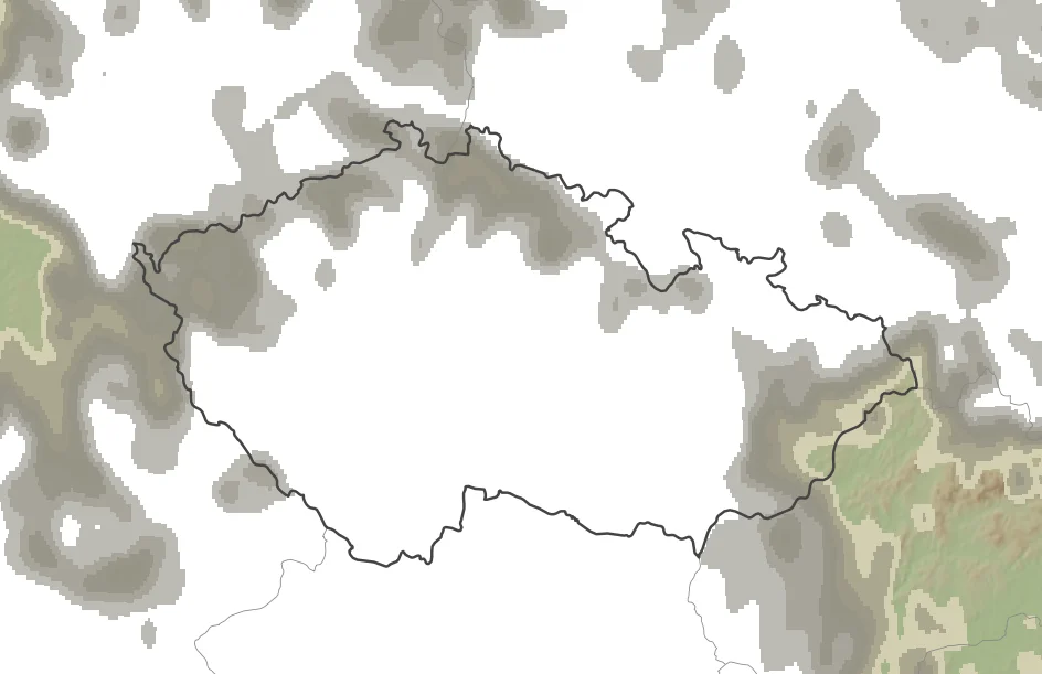 Neděle začne jako zatažený den se srážkami, postupně se pak bude vyjasňovat